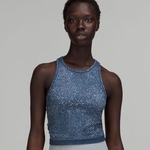 Lululemon Ebb to Street Cropped Racerback Tank Top